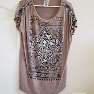 Rock Revival tan shirt